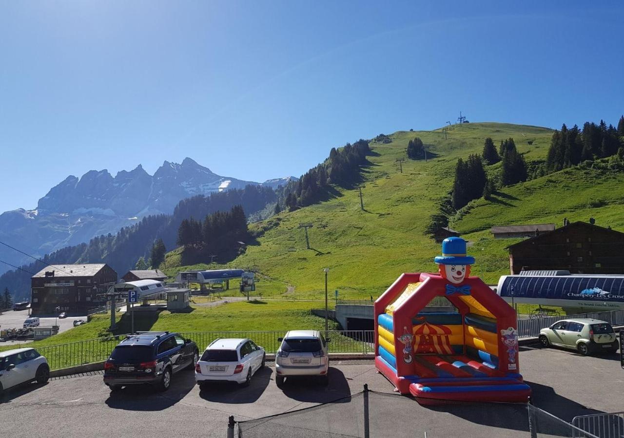 Hotel Des Portes Du Soleil Les Crosets Luaran gambar