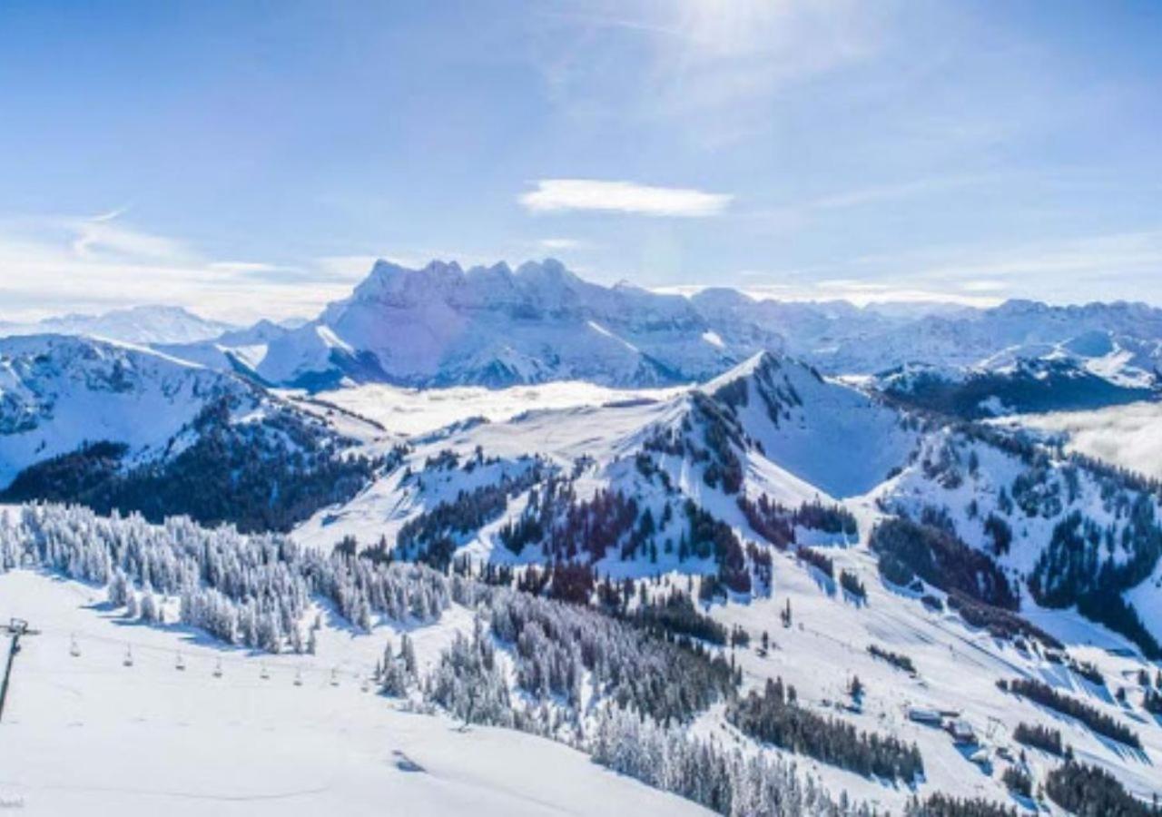 Hotel Des Portes Du Soleil Les Crosets Luaran gambar