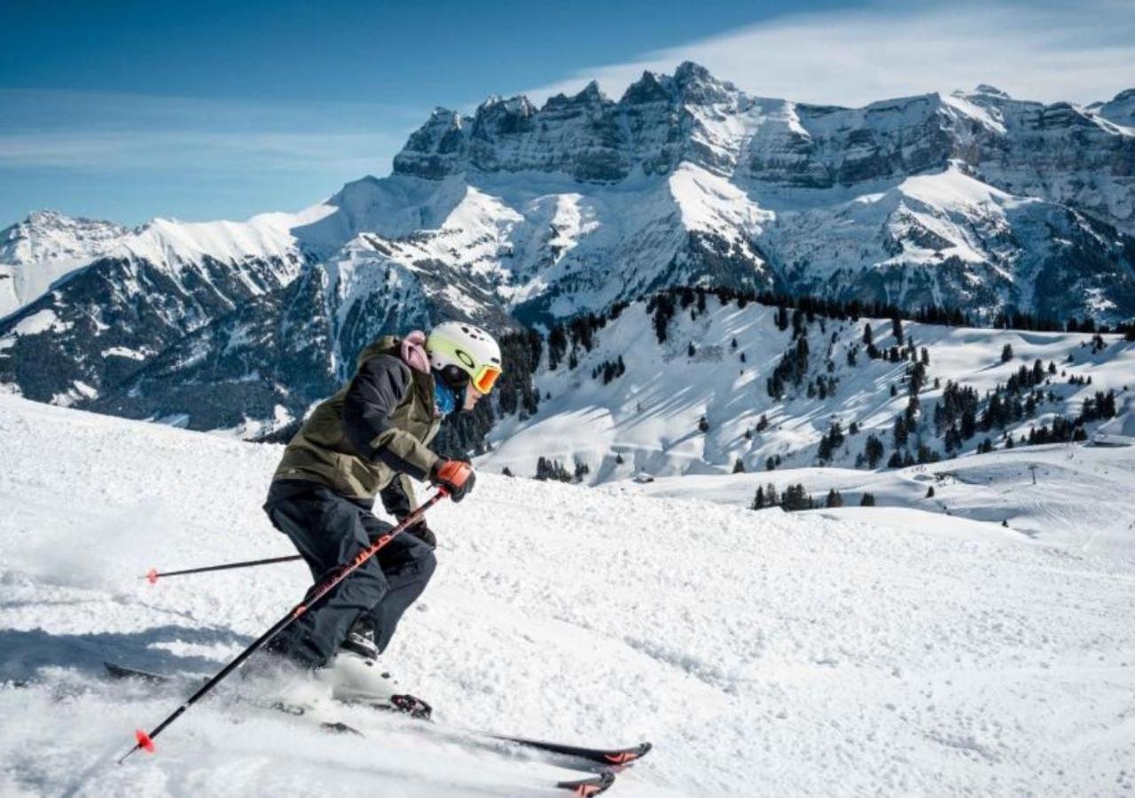 Hotel Des Portes Du Soleil Les Crosets Luaran gambar